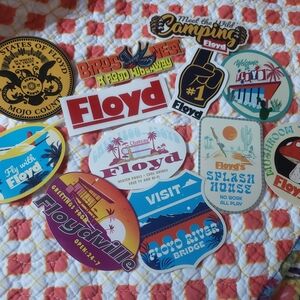 Floyd Brand Sticker Pack Of 12